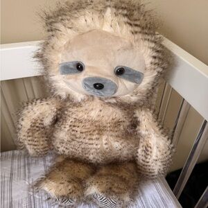 Charming Tan Sloth Plush Toy